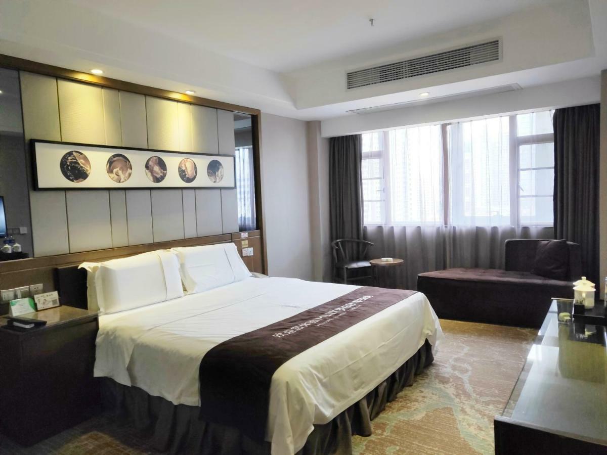Lnsail Hotel Shenzhen Luohu Port Railway Station Buitenkant foto